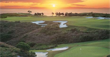 Golf at Sunset