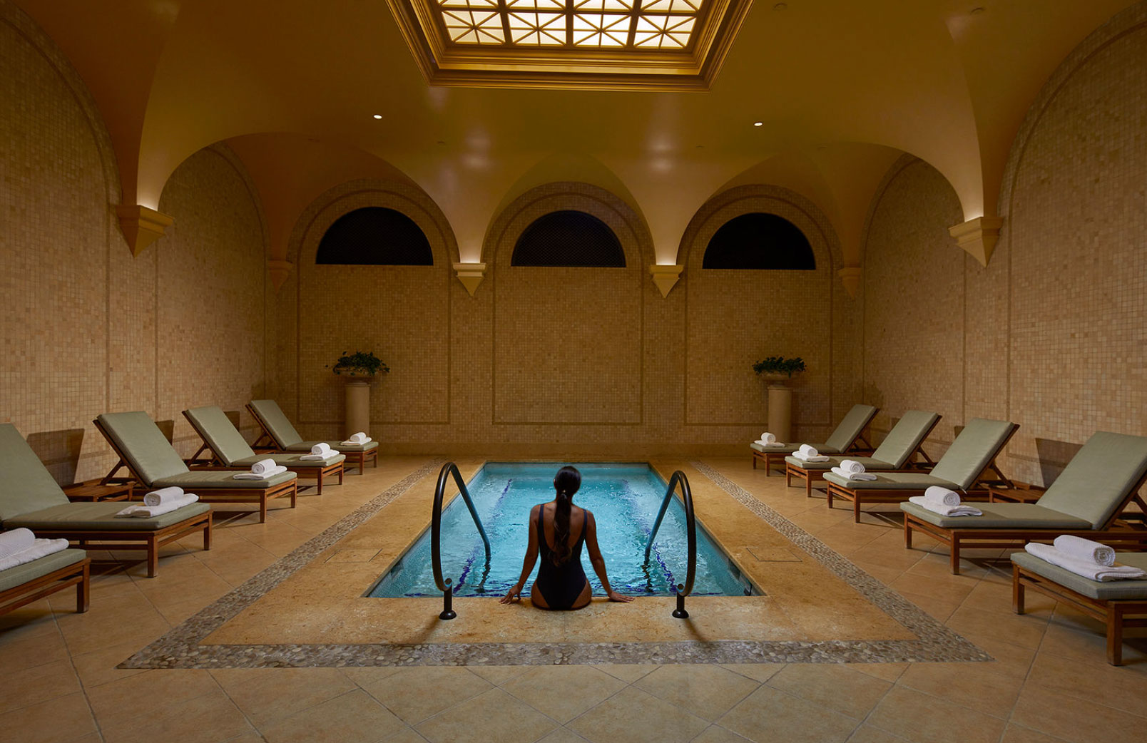 Woman at the Spa