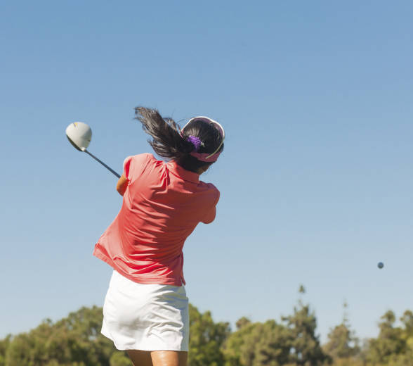 woman golf