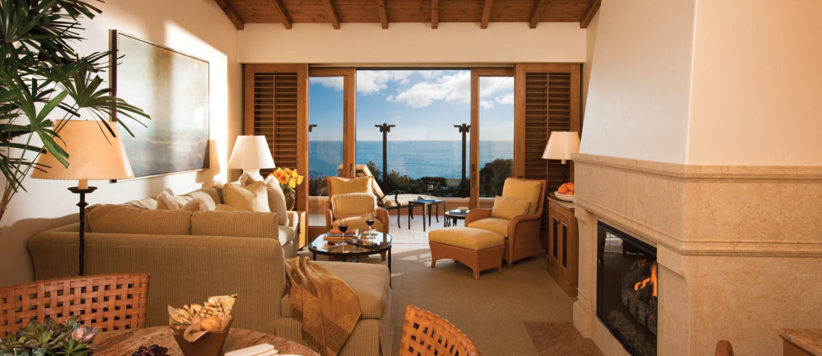 Interior of Ocean-View Bungalow Suite
