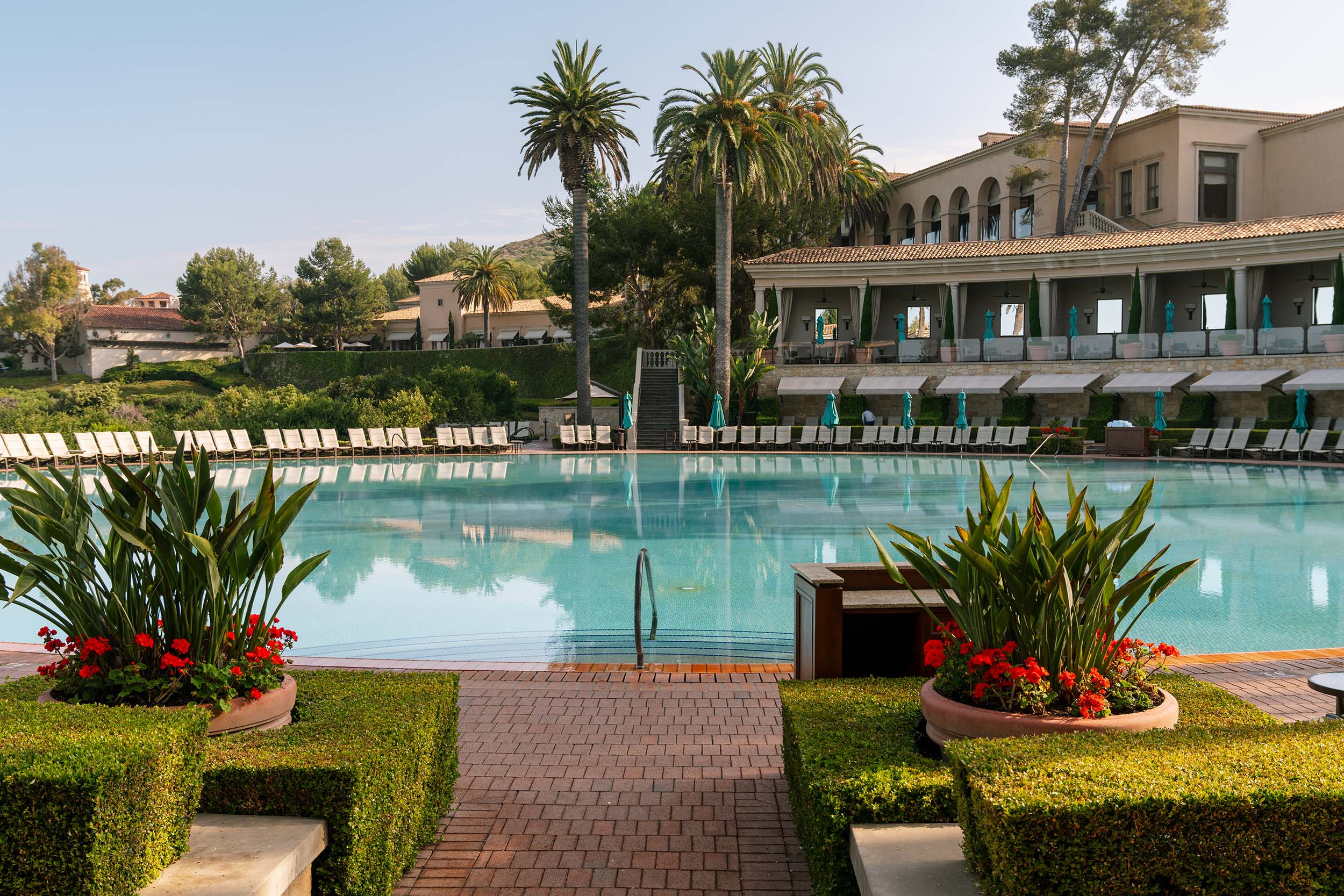 coliseum pool view