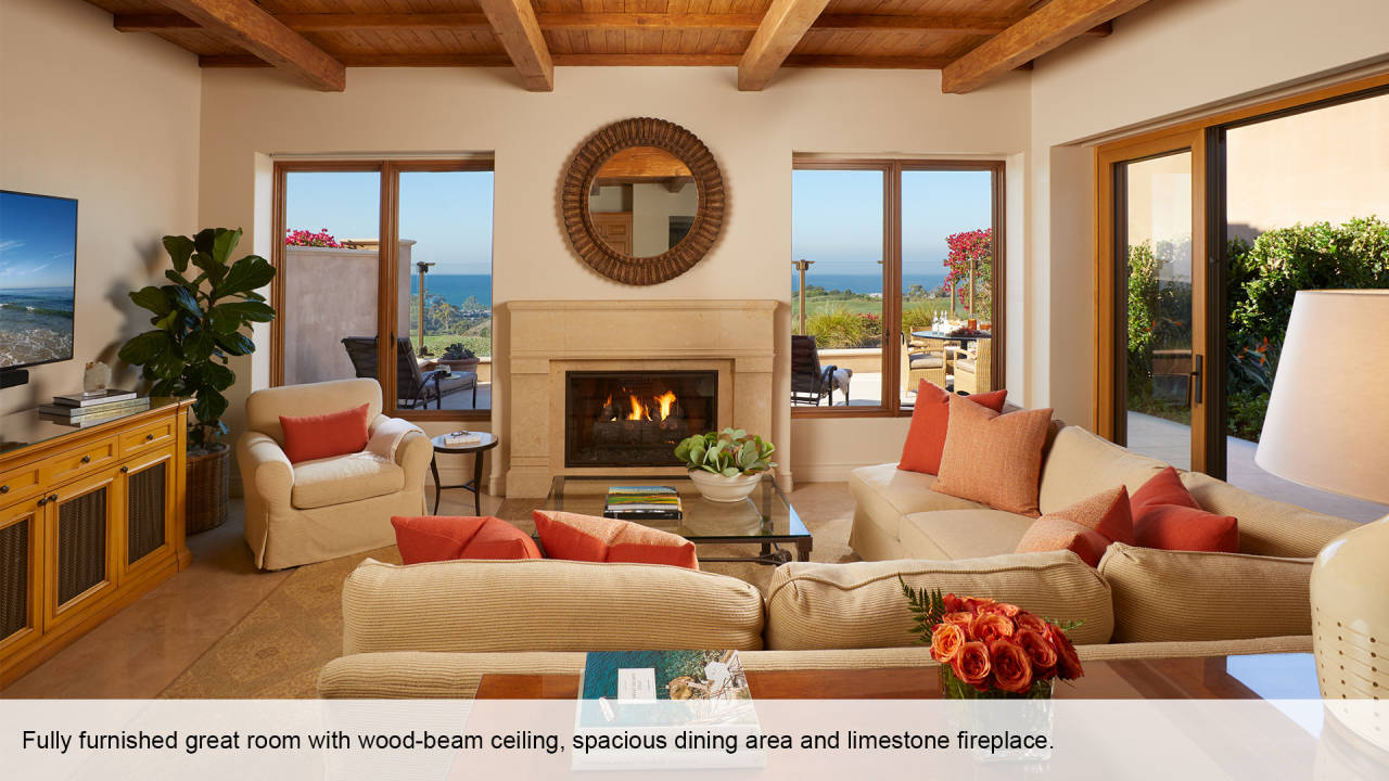 villa living room
